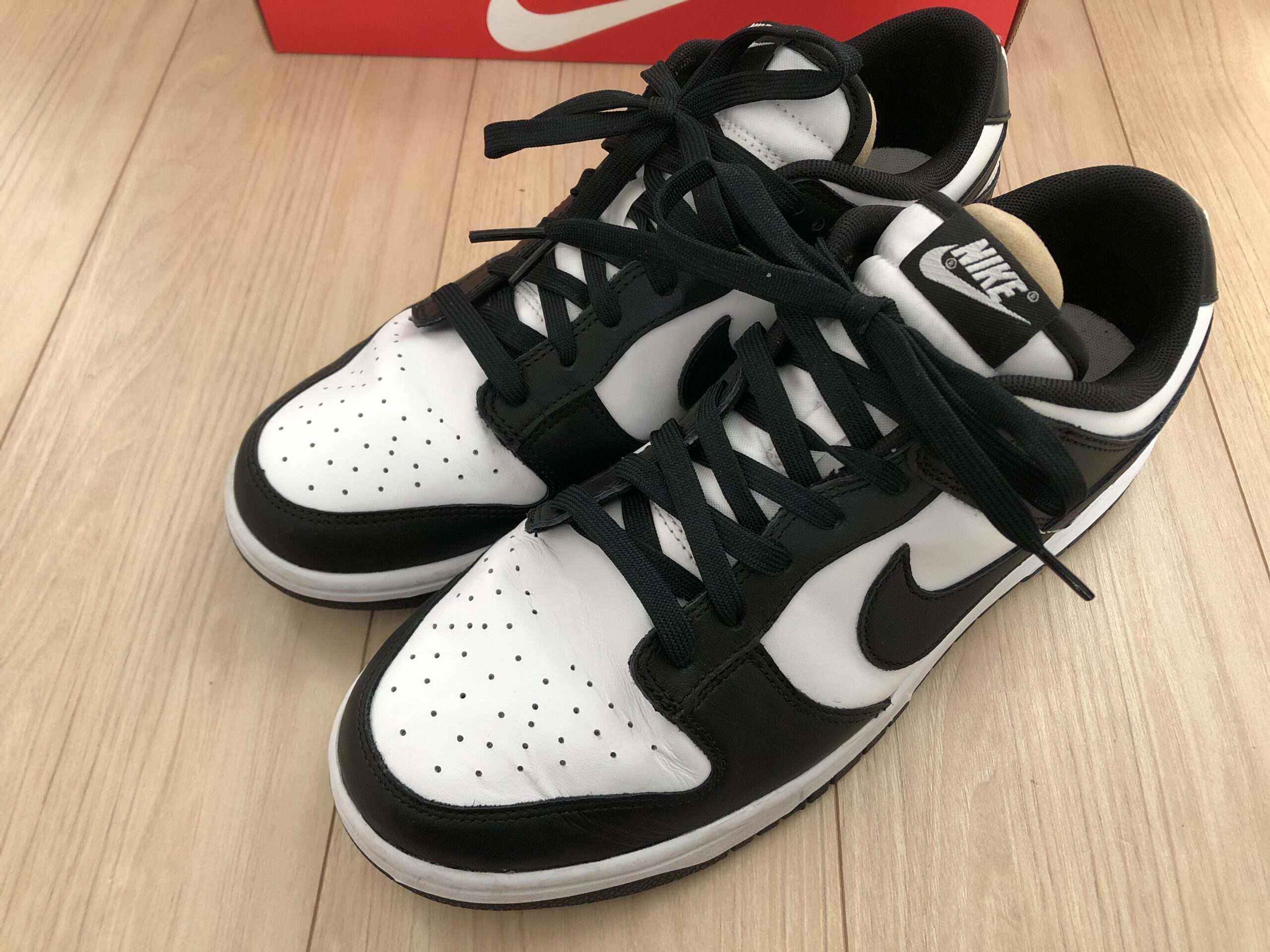 Nike Dunk Low Retro Black White ナイキ ダンク ロー ブラック ホワイト Sneakerlogging